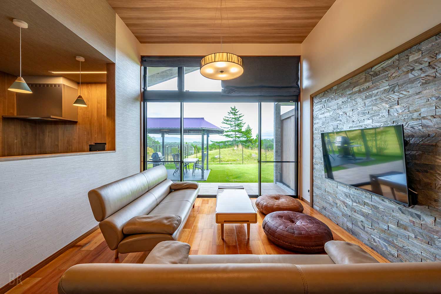 ペットフレンドリーなヴィラ型客室